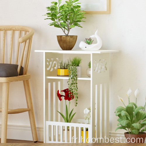 Étagère de rangement moderne de chambre à coucher de salon